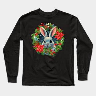 Christmas Bunny Long Sleeve T-Shirt